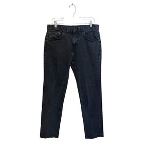 Prana‎ Men's Straight Fit Black Jeans Size 34Wx32L (inseam is 30")